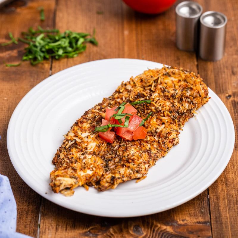 Parmesan Crusted Chicken Cutlets