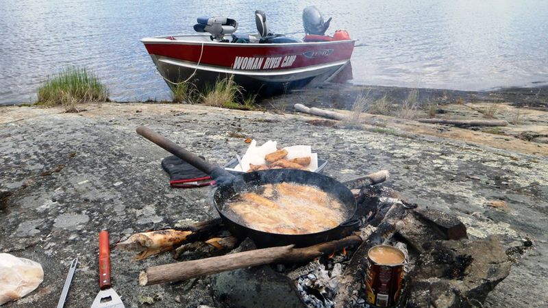 Shore Lunch Walleye
