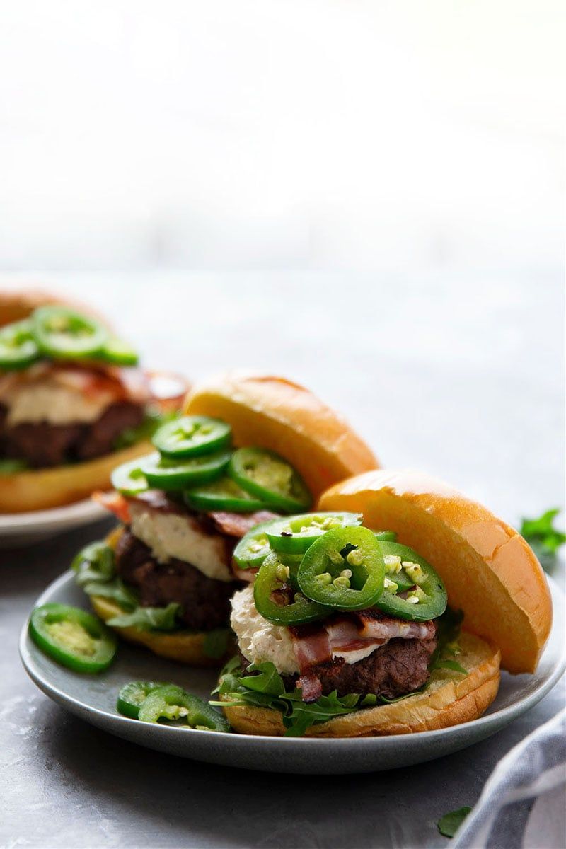 Jalapeño Popper Burger