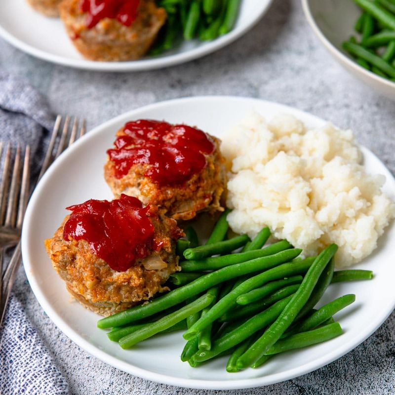 Turkey Meatloaf Muffins