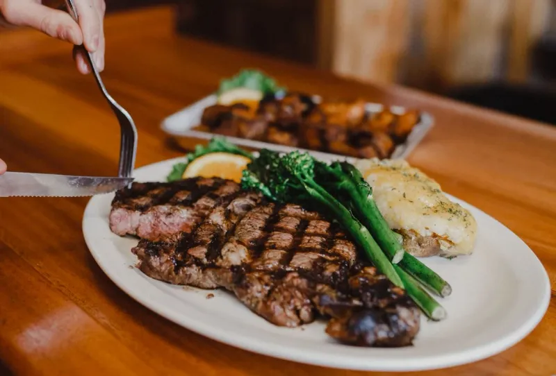 Prime Rib — Land of Magic Steakhouse, Logan, MT