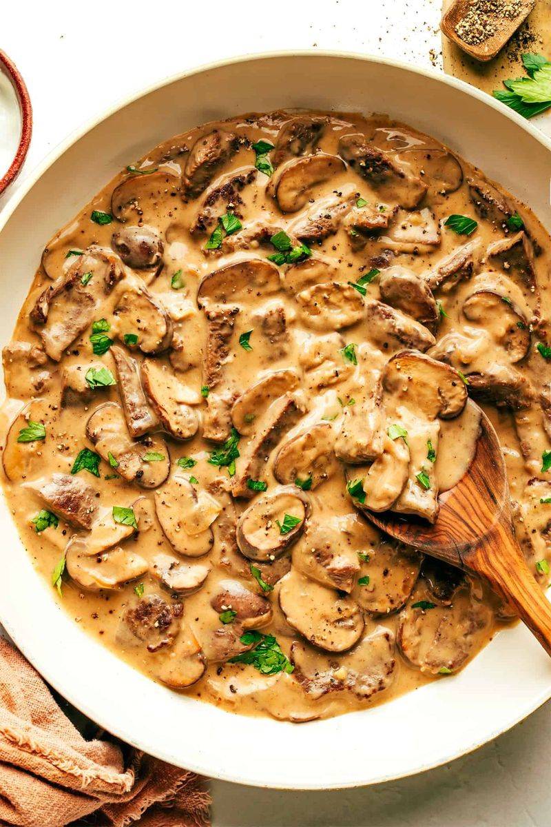 Beef Stroganoff