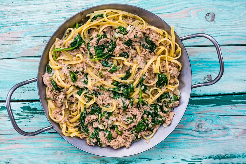 Tuna Pasta With Lemon and Capers