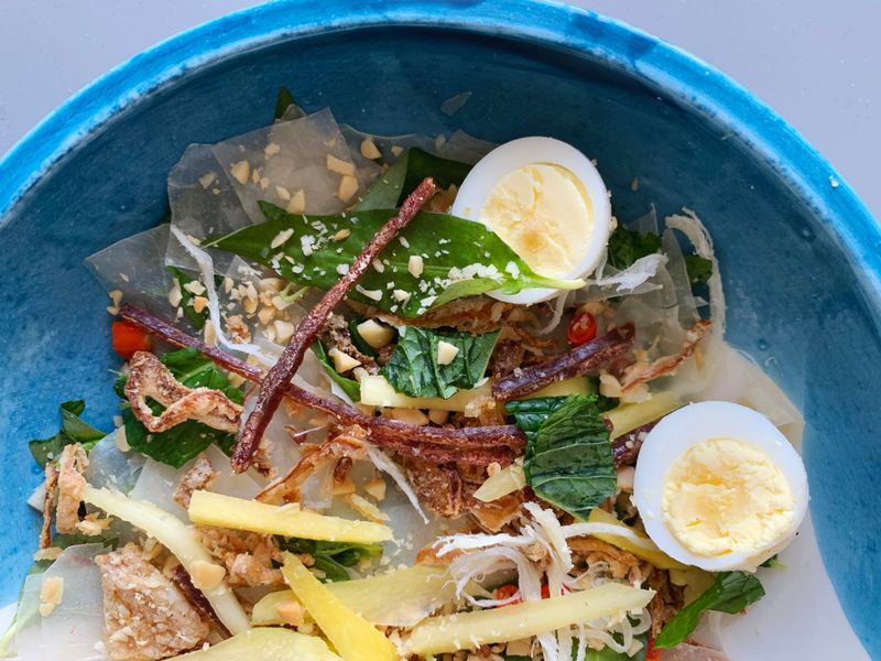 Vietnamese Banh Trang Tron