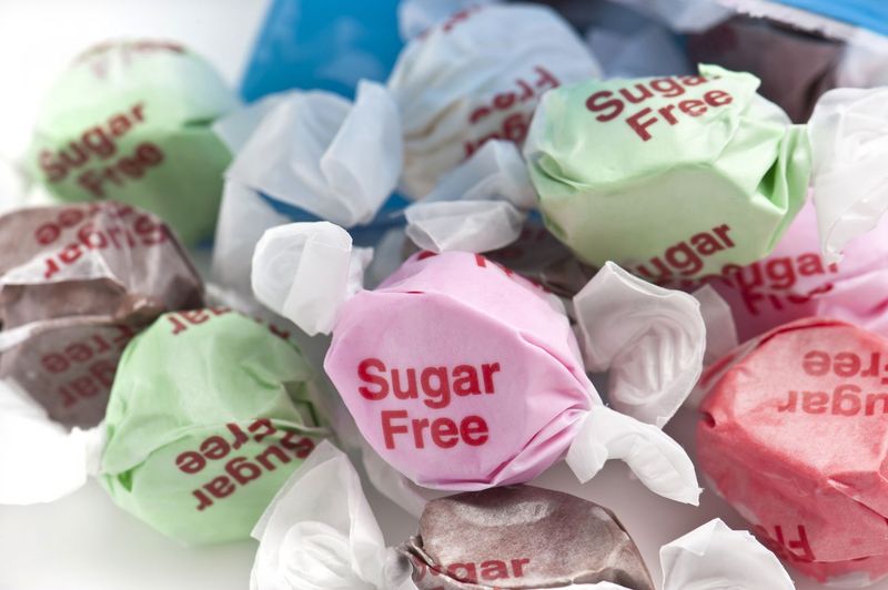 Sugar-free candy and gum