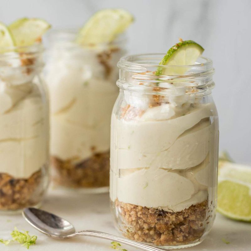 Key Lime Pie Jello Cups