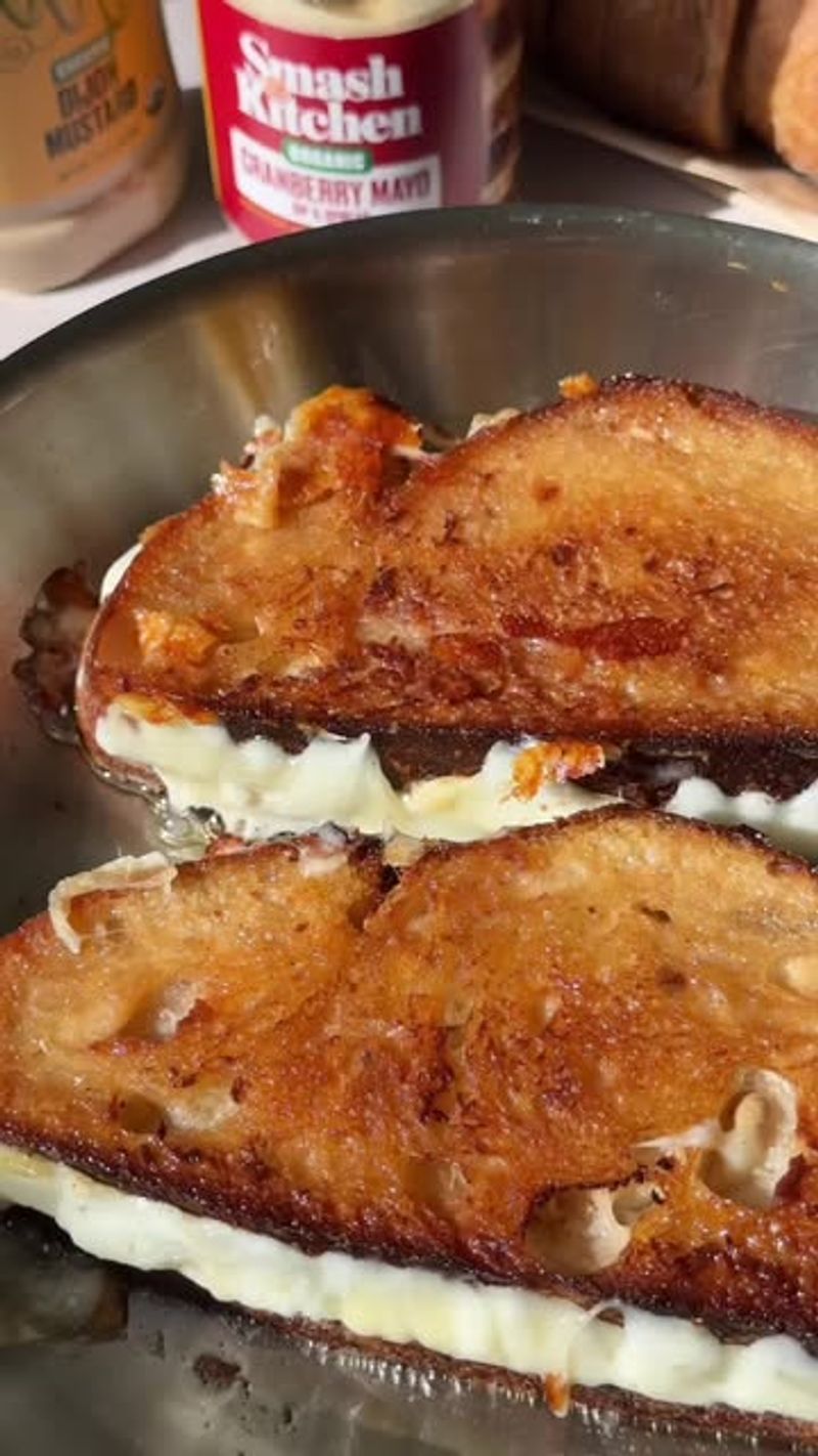 Tillamook Grilled Cheese With Pear And Mustard