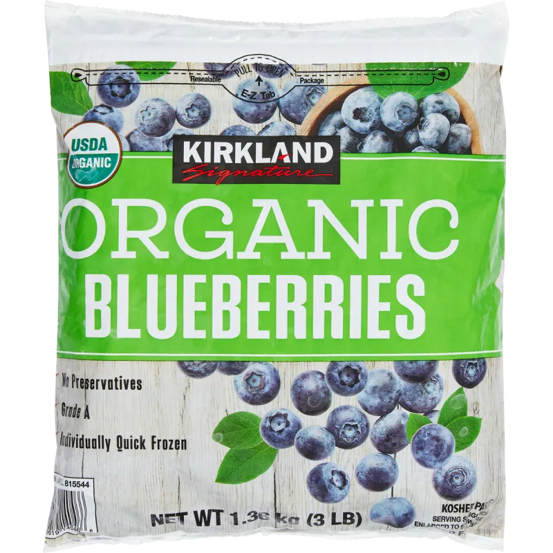 Kirkland Signature Organic Blueberries (Frozen)