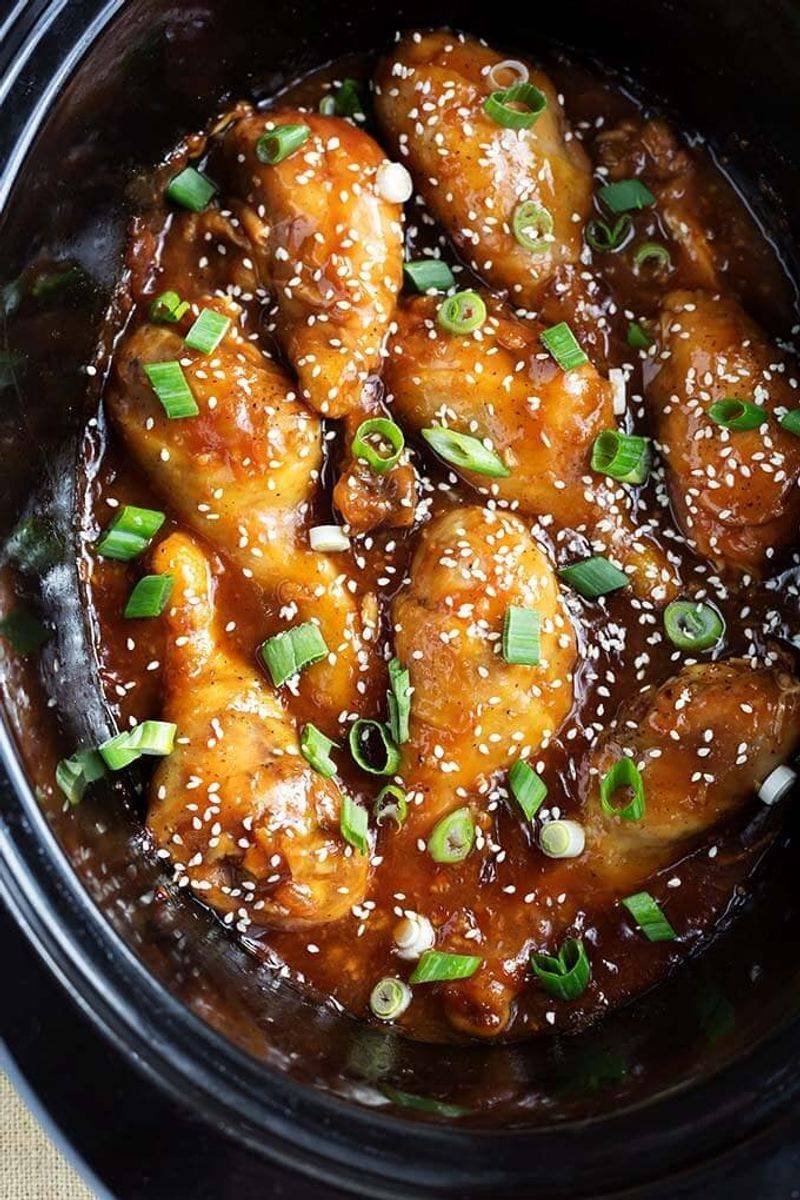 Crockpot Honey Garlic Chicken