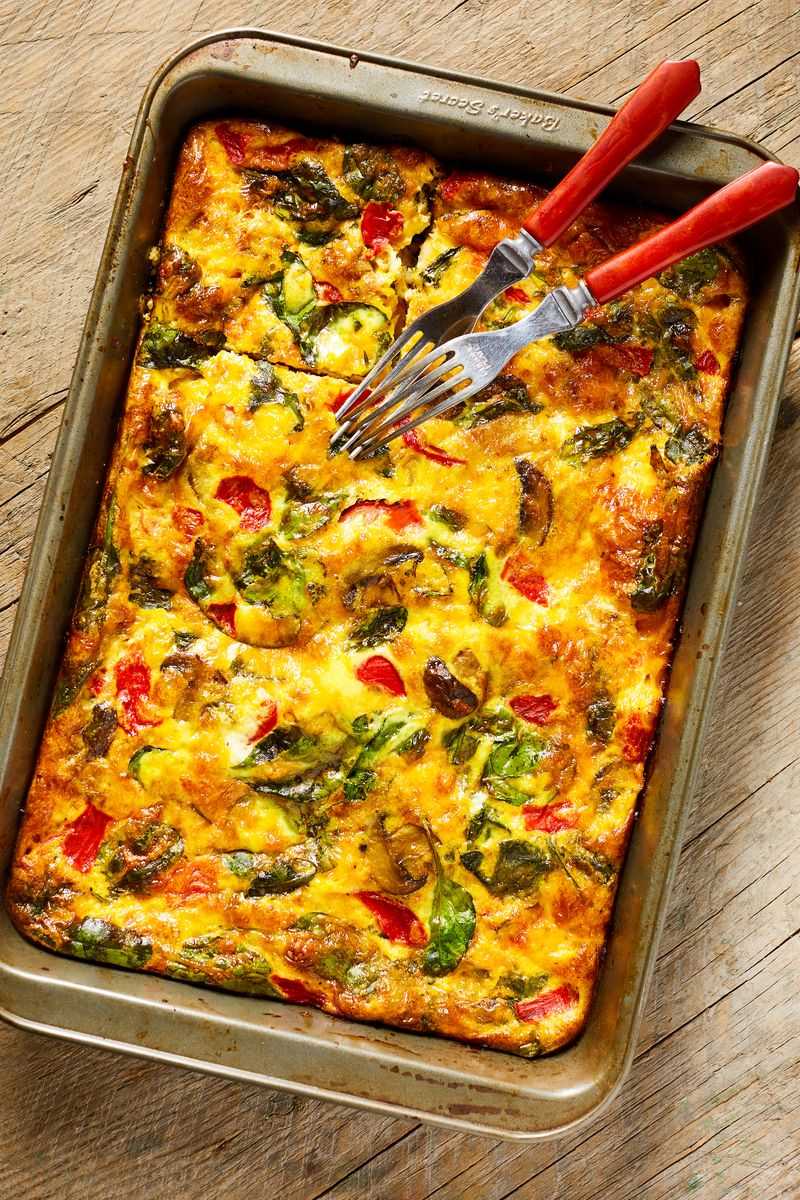 Veggie-Packed Egg Bake