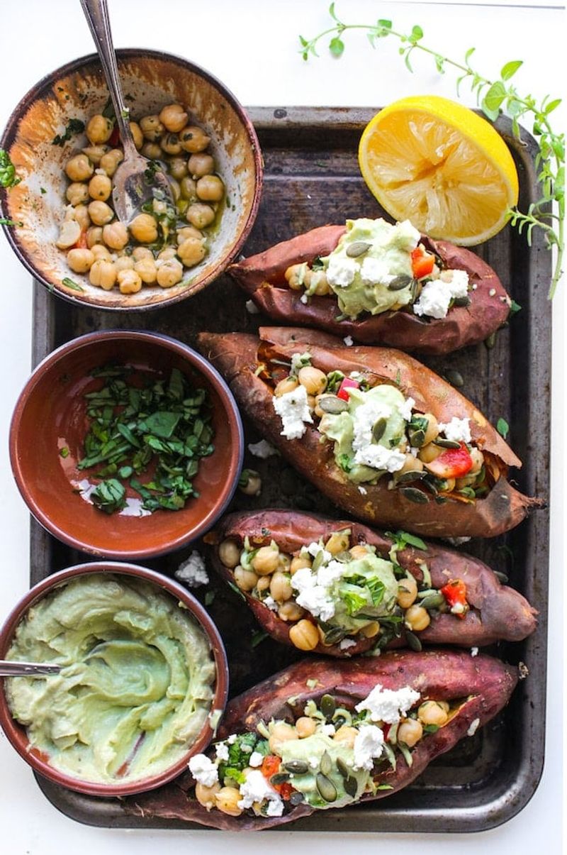 Stuffed Sweet Potatoes