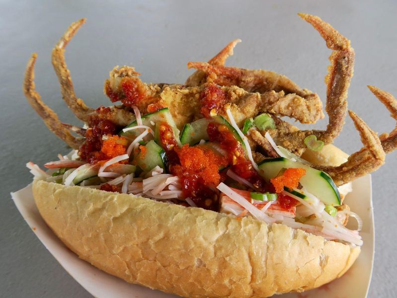 The Soft-Shell Crab Po’ Boy
