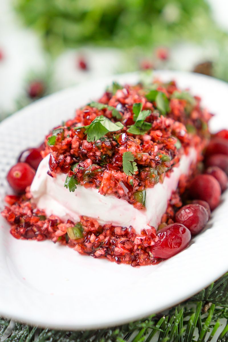 Cranberry Jalapeno Cream Cheese Spread