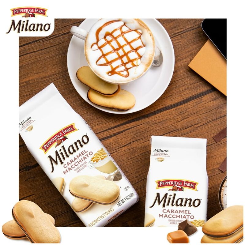 Caramel Macchiato Milano Cookies