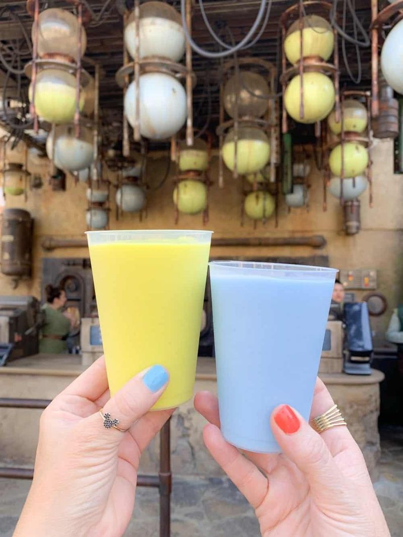 Blue Milk and Green Milk