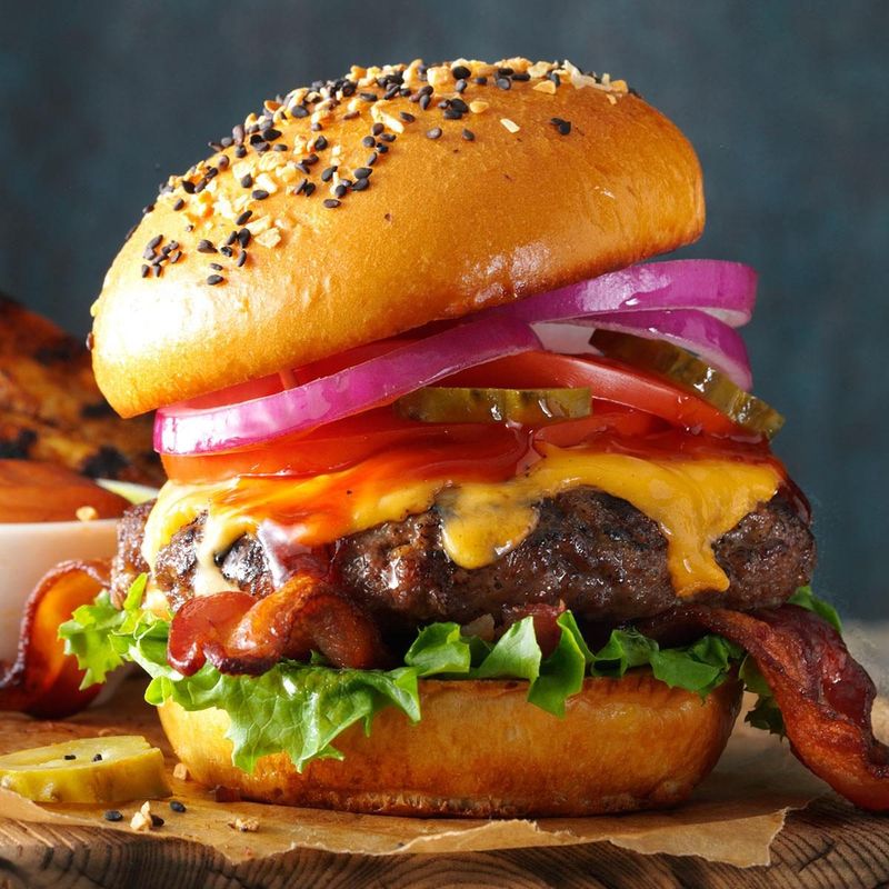 BBQ Bacon Cheeseburgers