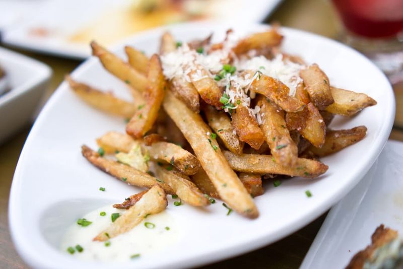 Washington - Garlic Parmesan Fries at Beecher’s Loft