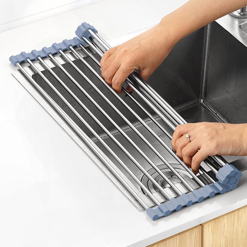 Over-the-Sink Drying Roll Mat