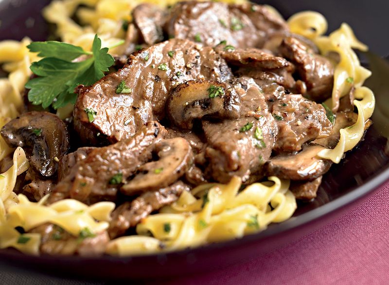 Beef Stroganoff