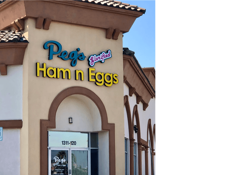 Peg's Glorified Ham n Eggs (Nevada)