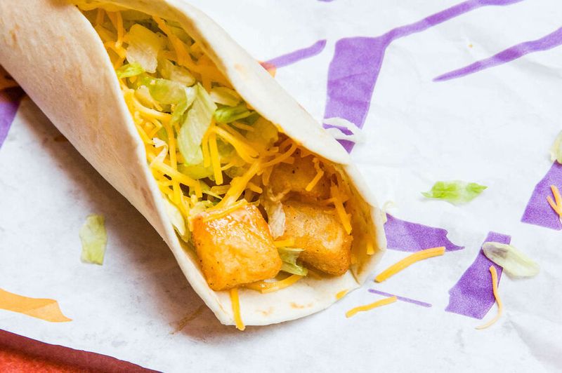 Spicy Potato Soft Taco Burrito Hack