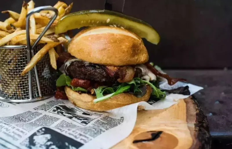 Wyoming - Elk Gravy Fries at Liberty Burger
