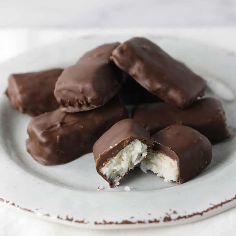 Coconut Chocolate Mounds Bars
