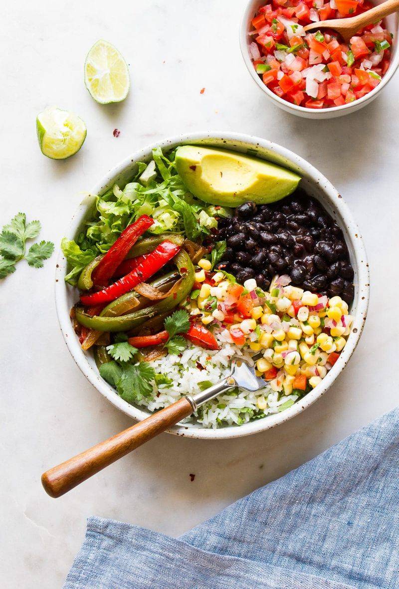 Vegan Burrito Bowls