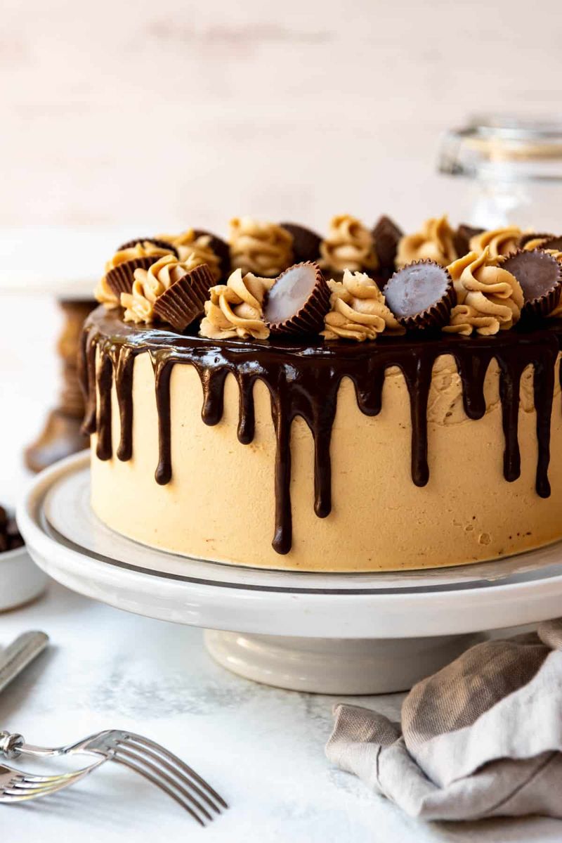 Peanut Butter Chocolate Chip Cake