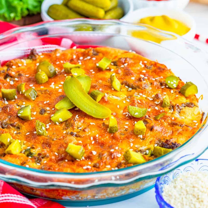 Easy Cheeseburger Pie