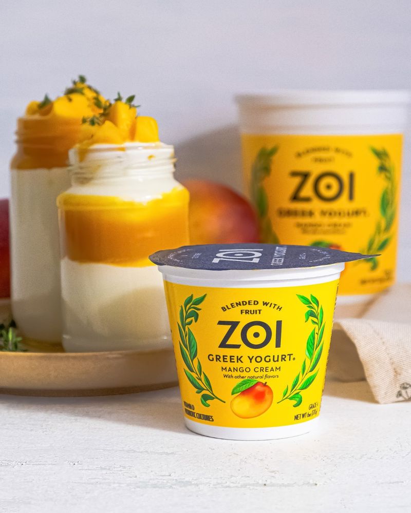 No Added Sugar Greek Yogurt, Plain or Lightly Sweetened with Fruit