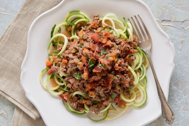 Beef Zoodle Bolognese