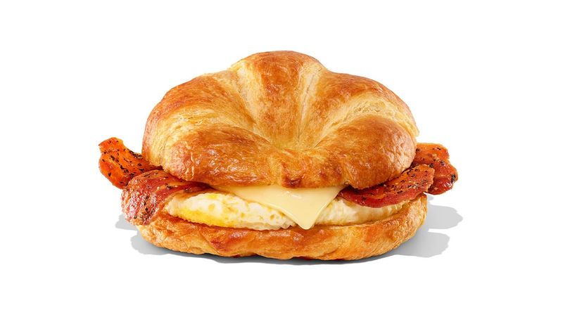 Bacon & Cheese Croissant