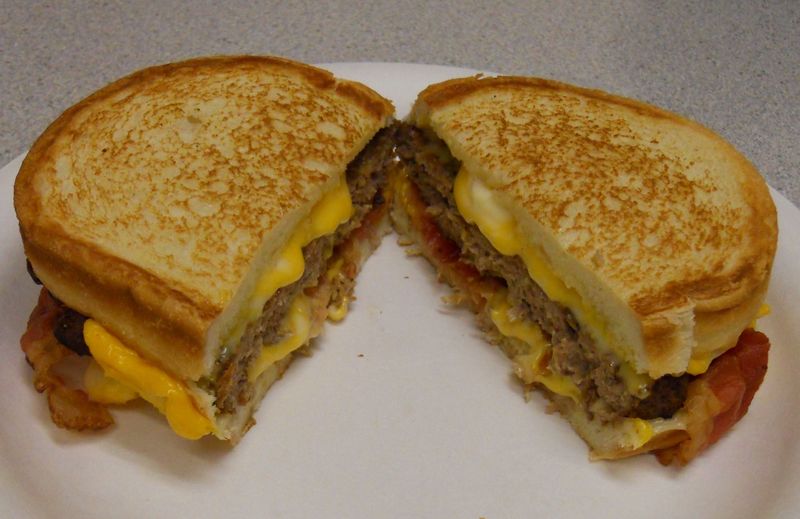 Carl’s Jr. Grilled Cheese Breakfast Sandwich