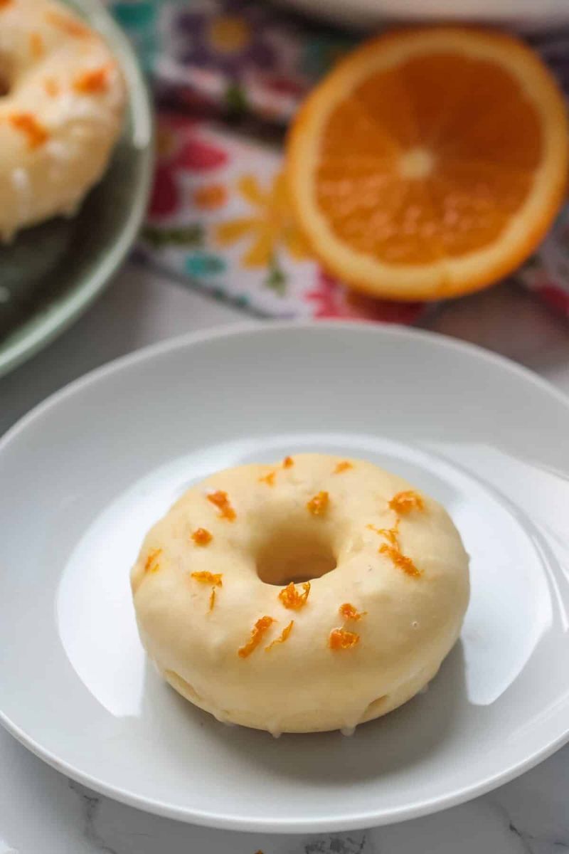Orange Creamsicle Donut Glaze