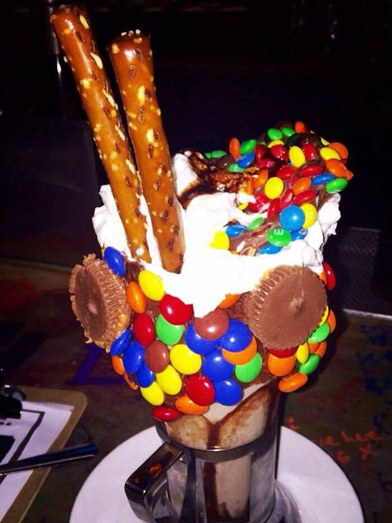 Giant “Social Media” Milkshakes