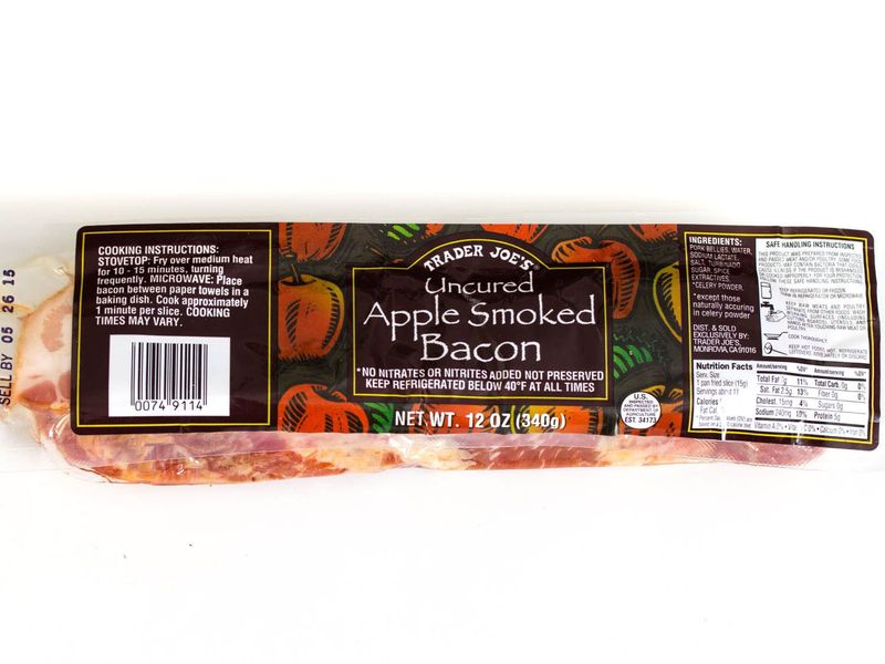 Trader Joe’s Uncured Apple Smoked Bacon