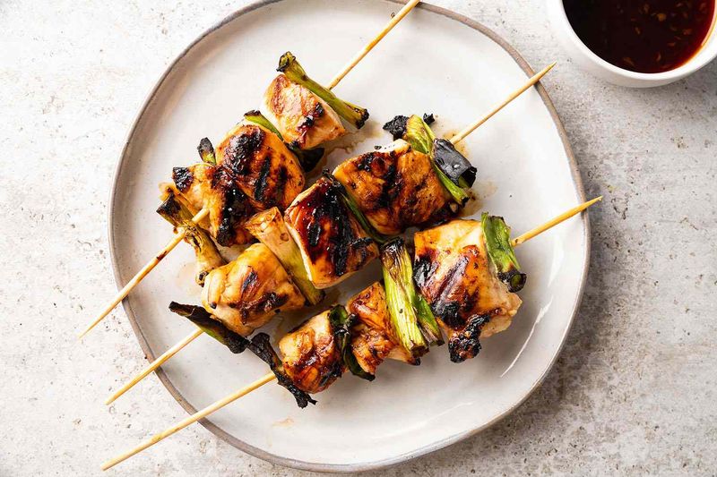 Yakitori (grilled chicken skewers)