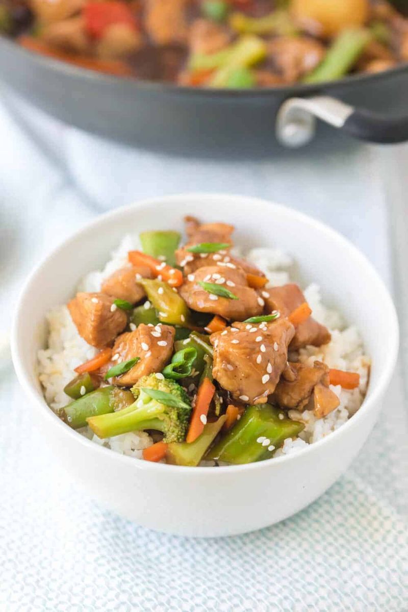 Stir-Fry with Frozen Veggies