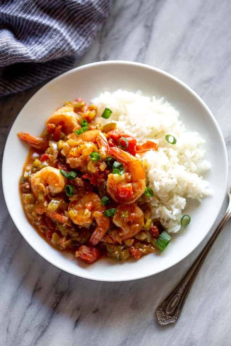 Shrimp Creole Over Rice