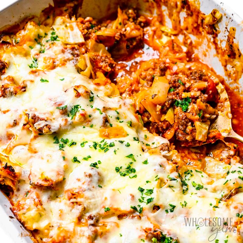 Cabbage Roll Casserole Lite