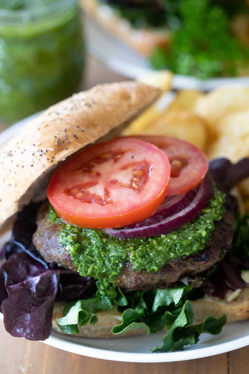 Chimichurri Burger