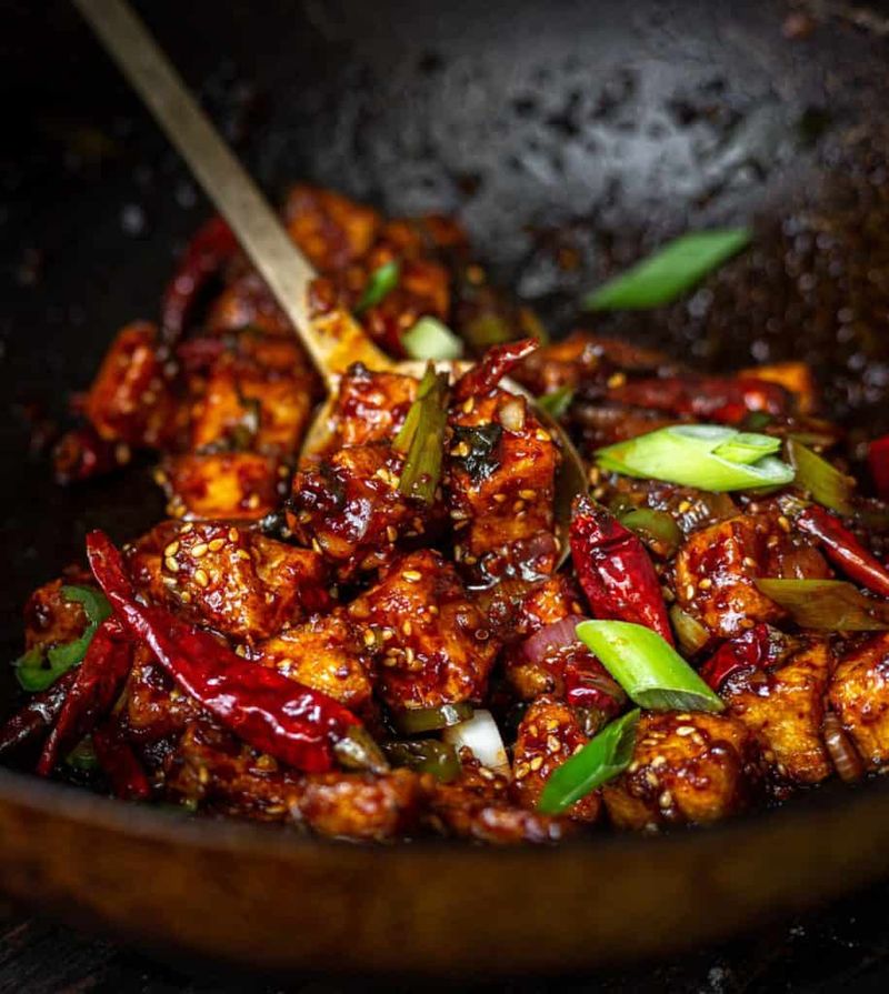 Thai Chili Garlic Tofu