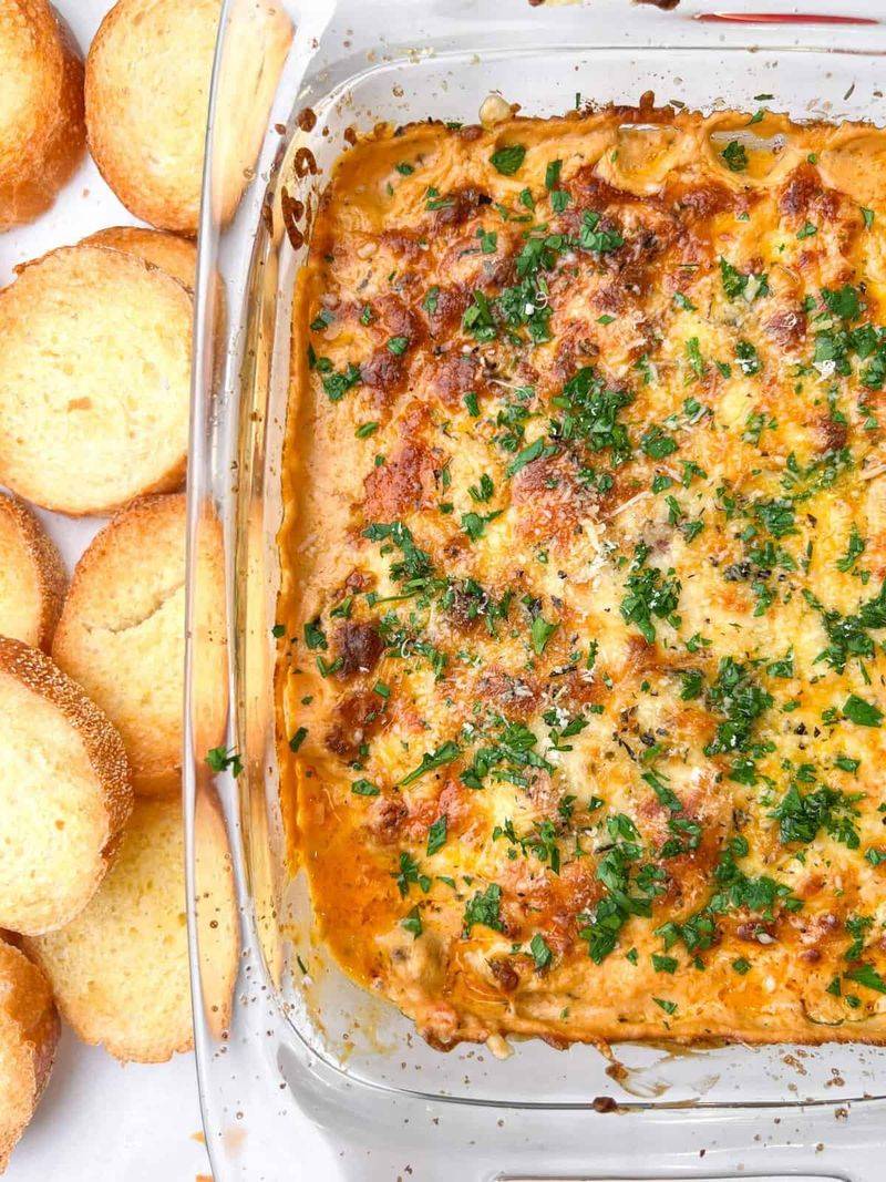 Four Cheese Baked Dip