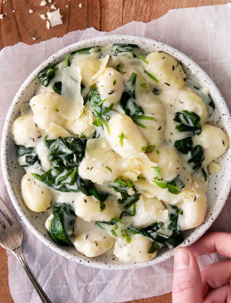 Creamy Garlic Parmesan Gnocchi