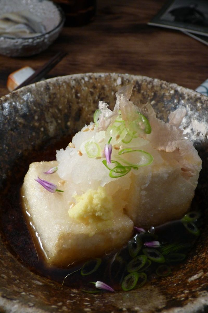 Agedashi tofu