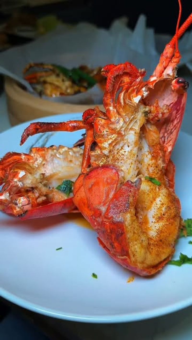 Fresh Lobster With Salt And Pepper