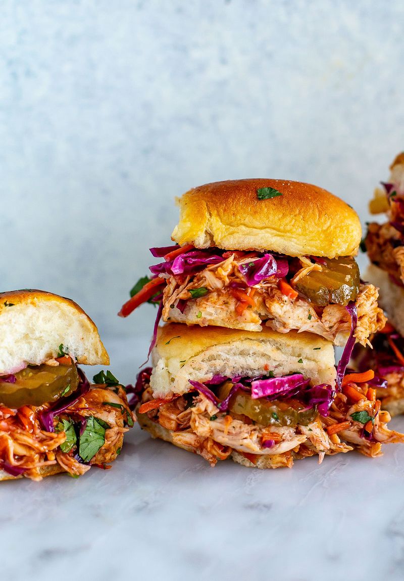 BBQ Chicken Sliders