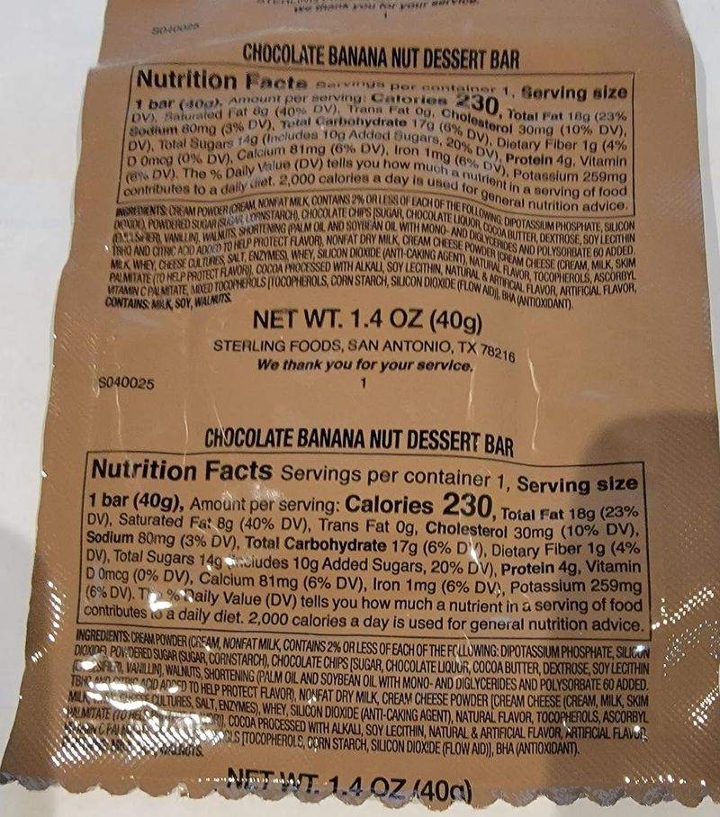 Certain “mystery” desserts that taste more like chemicals than chocolate