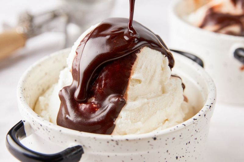 The hot fudge sundae